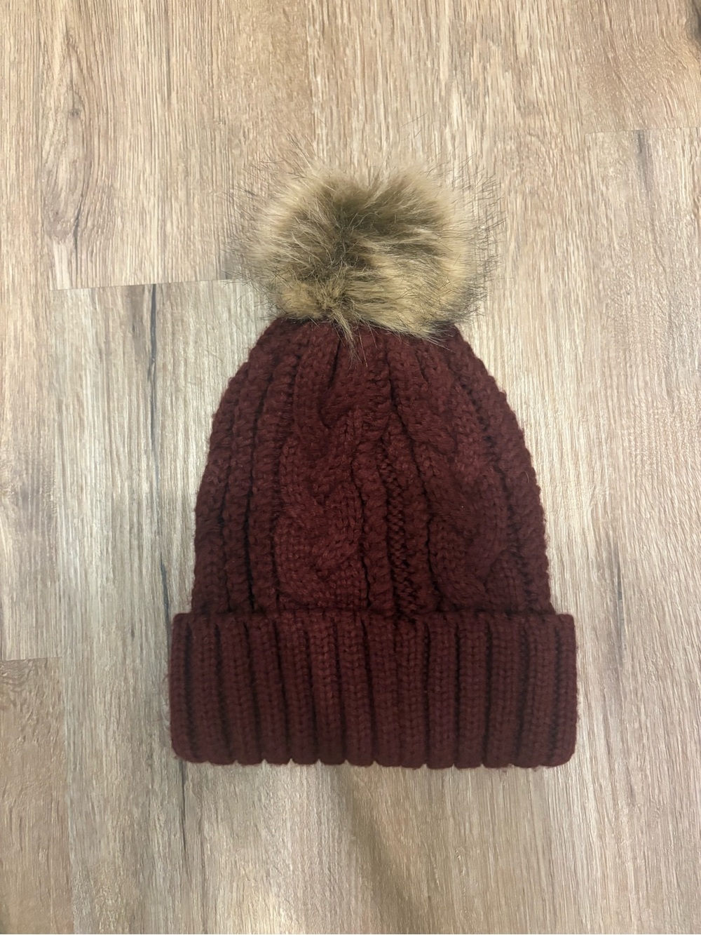 Urban Outfitters Burgundy Beanie